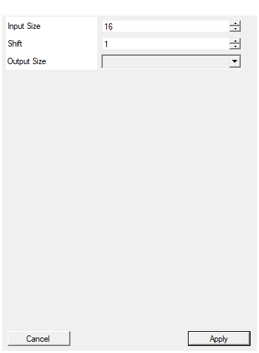 Property window