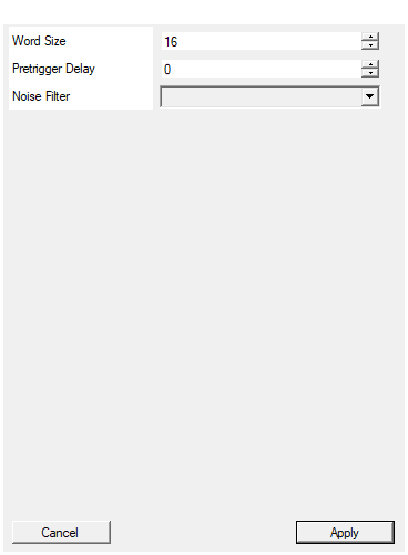 Property window