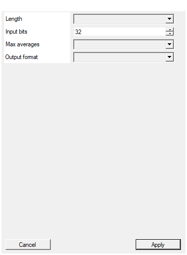 Property window