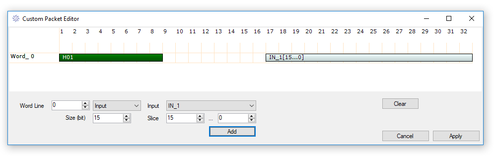Constants with Inputs