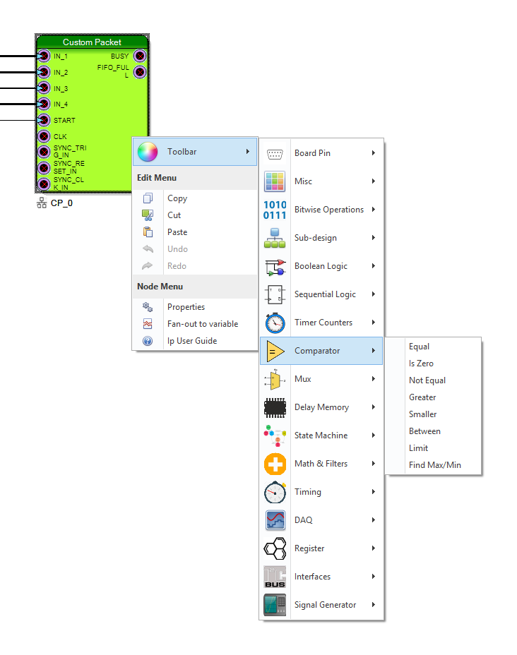 Contextual Menu Full