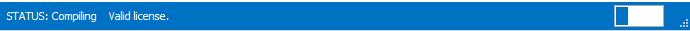 Status Bar Compiling