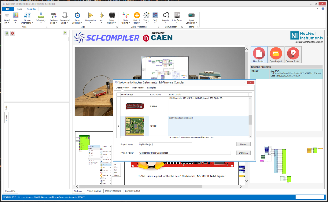 Create New Project