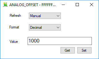 Set Offset