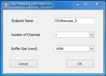 Oscilloscope Configuration