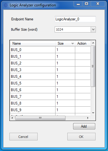 Logic Analyzer Configuration