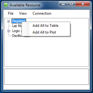 Add All to Table