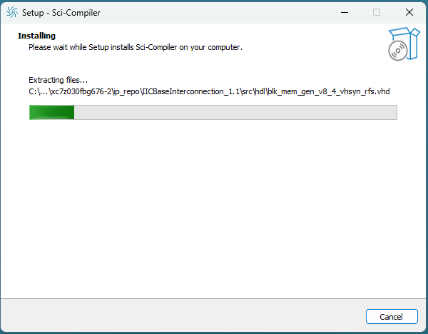 Installing