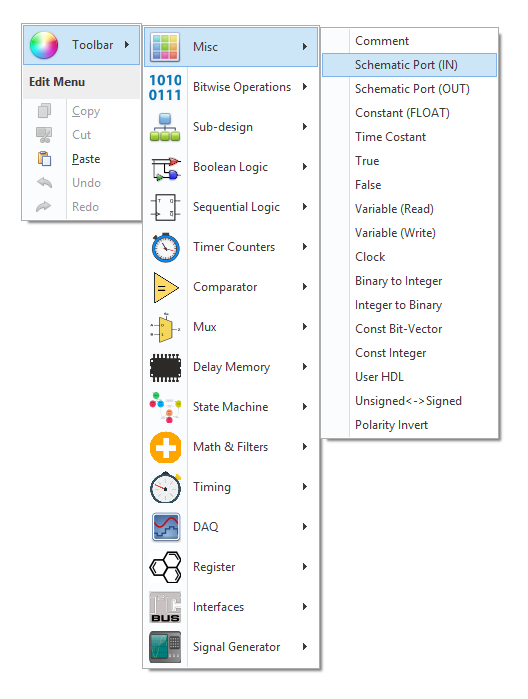 Create Schematic Port
