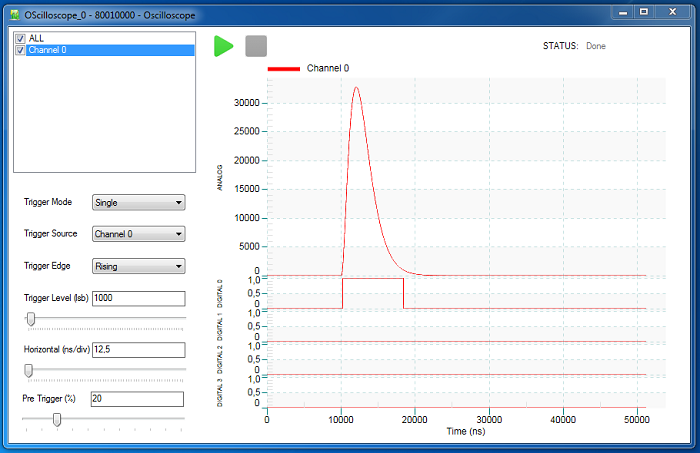Oscilloscope Window