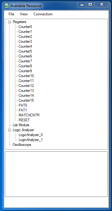 Resource Explorer Main Window